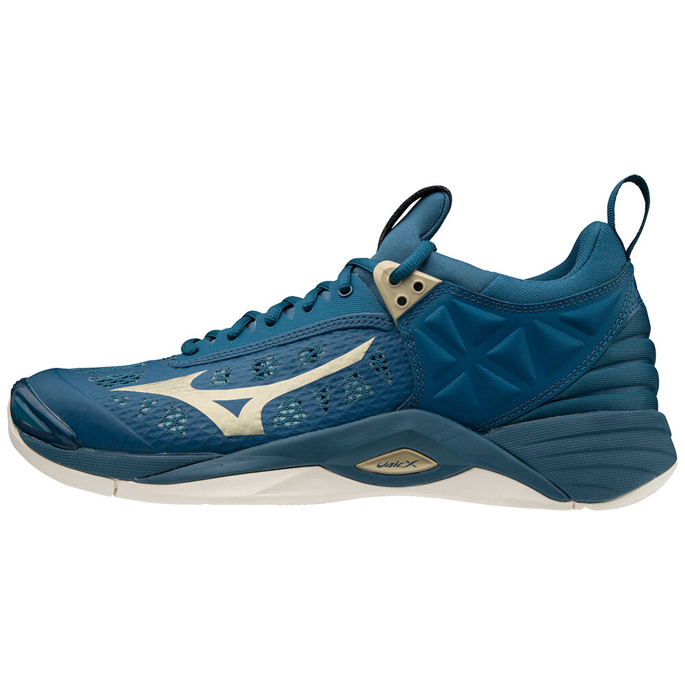 Tenis Para Voleibol Mizuno Wave Momentum Para Hombre Azules 2638907-ZN